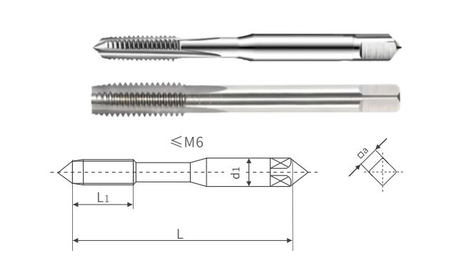 核一前拋直槽機(jī)用絲錐